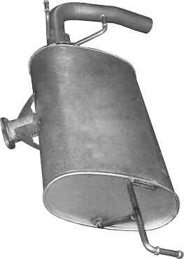 Marmitta posteriore adatta - posteriore,